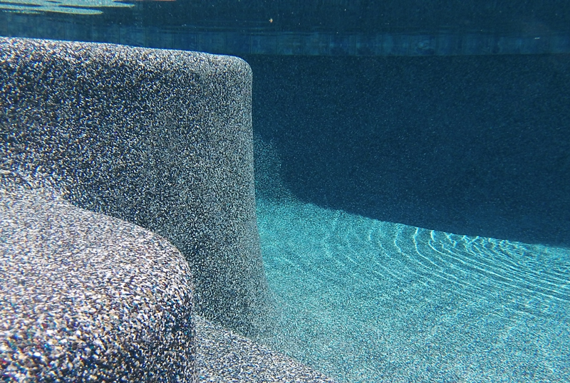 Aggregate Finish is a popular pool finish in 2016.