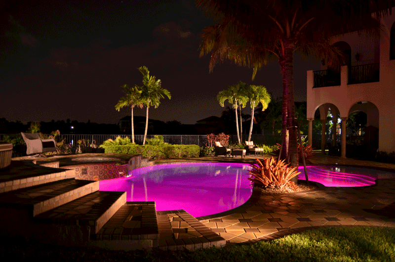 Underwater Lighting is a popular Pool Feature in 2016