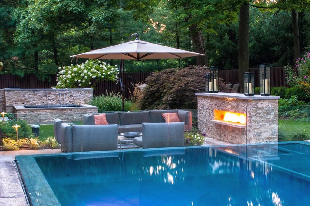 Fireplaces are a popular Backyard Feature in 2016